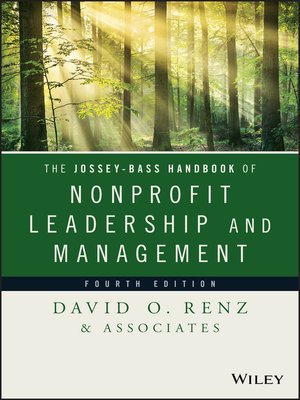 The Jossey-Bass Handbook of Nonprofit Leadership and Management - ebook